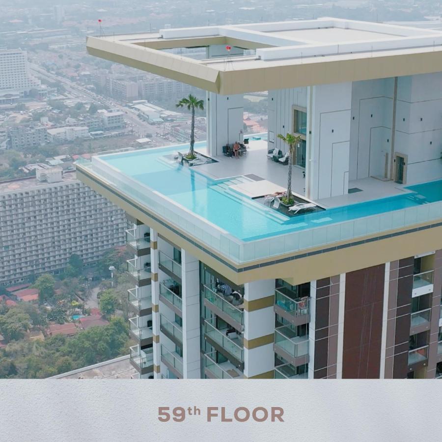 Appartamento The Astra Sky River Jomtien Beach Esterno foto