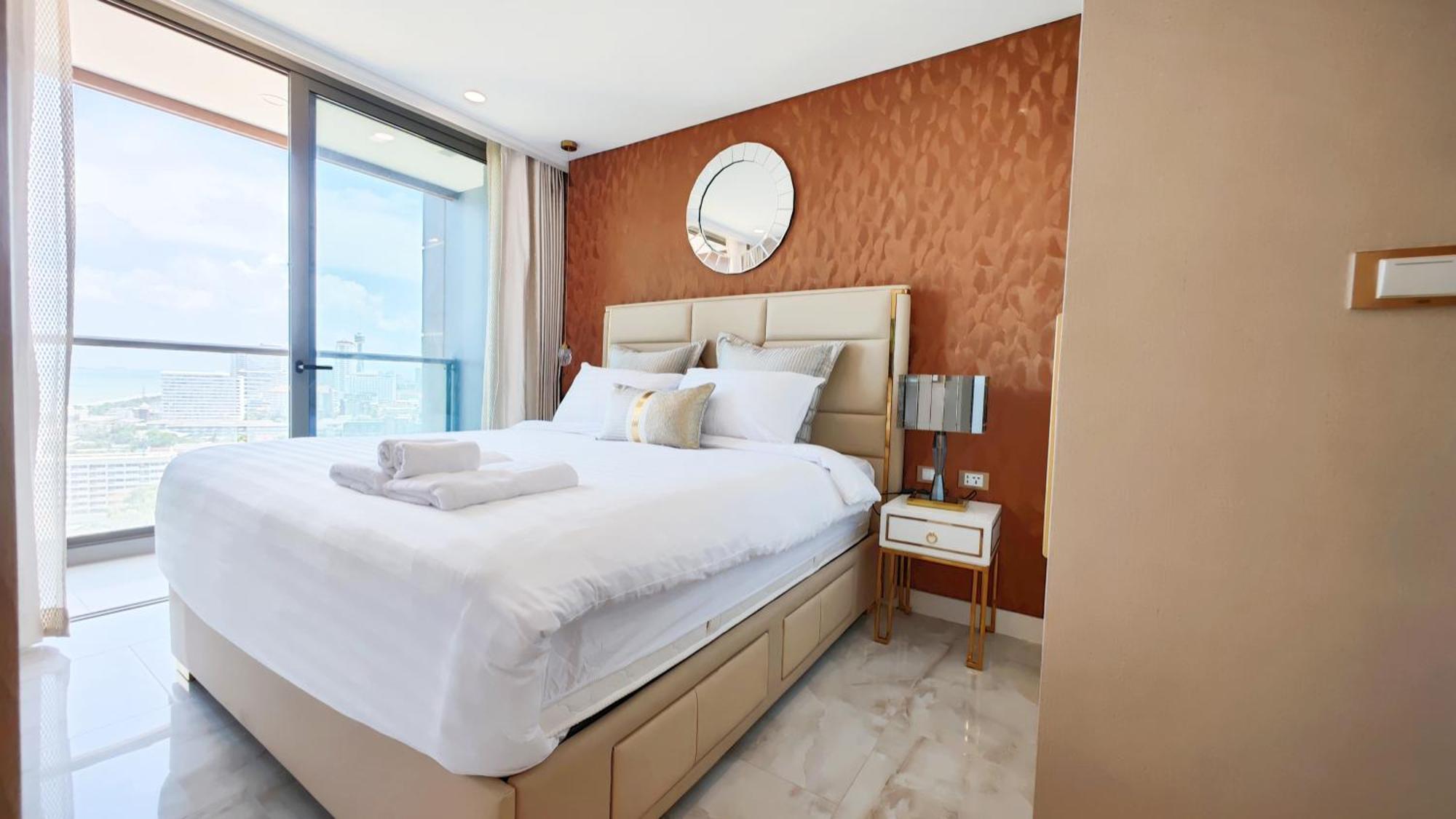 Appartamento The Astra Sky River Jomtien Beach Camera foto